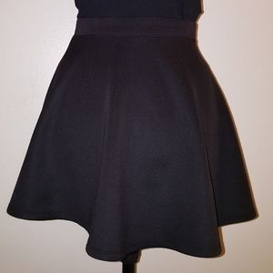 Forever 21 Black Skater Skirt
